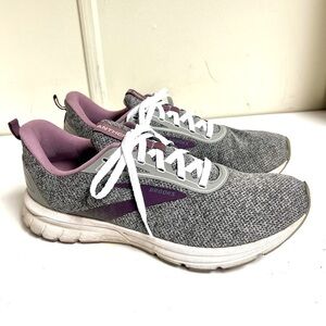 Brooks Anthem 3 Men Grey Running Shoes sneakers size 11 work out